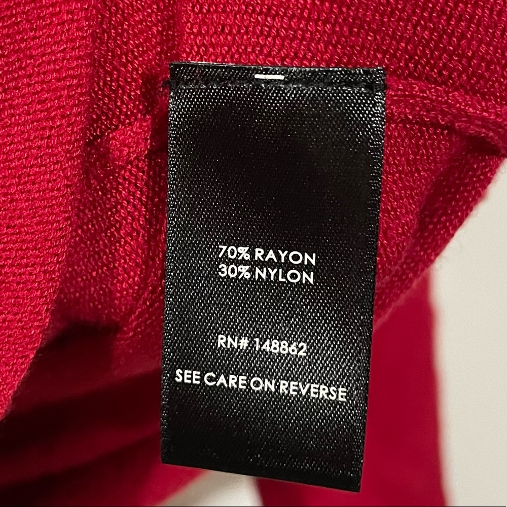 TORRID Strappy Cage Pullover Sweater in Jester Red - Picture 8 of 10